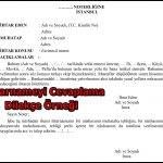 ihtarnameyi Cevaplama Dilekçe Örneği